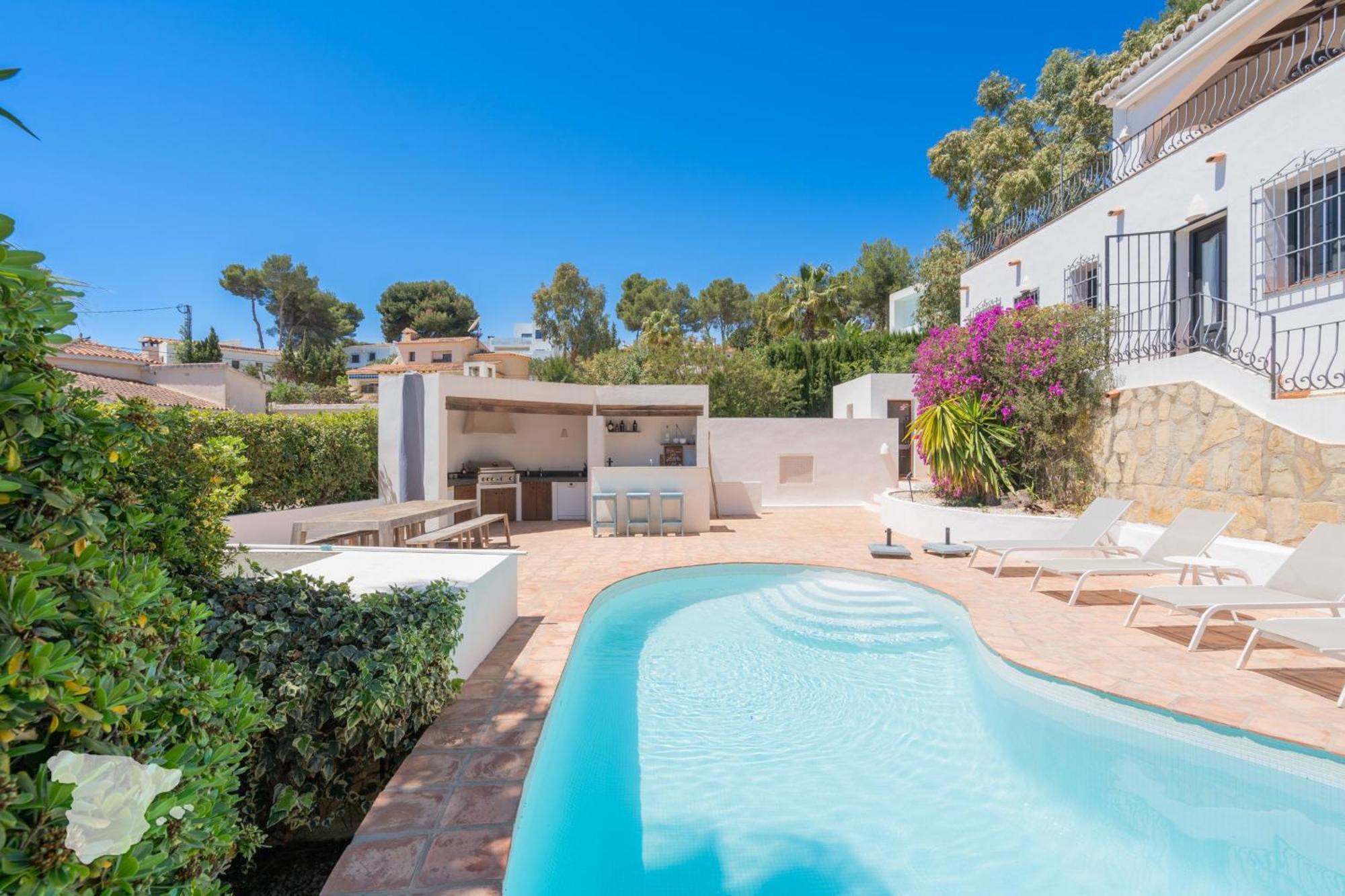 Costablancadreams Casa La Cereza In Moraira Villa Exterior foto