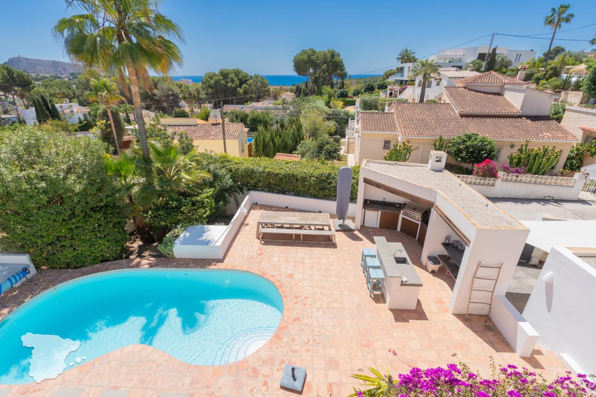 Costablancadreams Casa La Cereza In Moraira Villa Exterior foto
